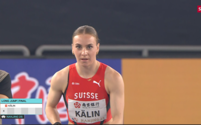 Hallen WM Silber für Annik Kälin, 23. März 2025